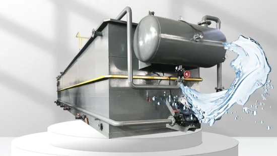 Máquina separadora de agua y aceite Precio del sistema de unidades de flotación de aire disuelto Daf para tratamiento de aguas residuales