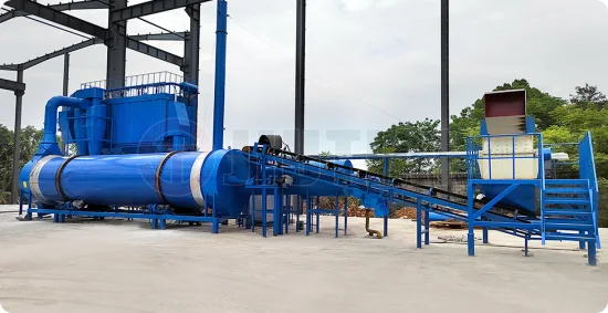 Planta secadora de tratamiento de lodos de aguas residuales de alta viscosidad de China Henan para exportación