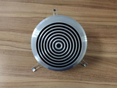 Difusor de aire de disco de salida de remolino de ventilación de aire fresco de aluminio de piso elevado