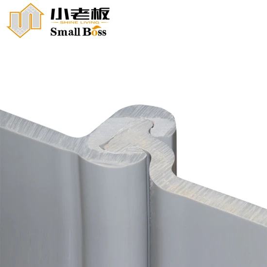 Tablestacas de PVC para muros marinos de vinilo Tablestacas de PVC compuestas de FRP de larga duración Control de erosión Paisajismo Pilotes de plástico de PVC