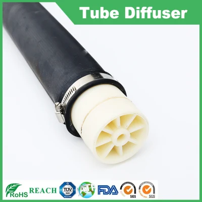Difusor de tubo de membrana de tubo de aireador tubular de aire de burbuja fina